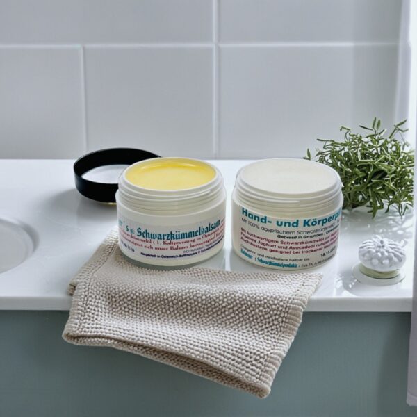 Aktion Schwarzkümmelbalsam und Schwarzkümmelcreme